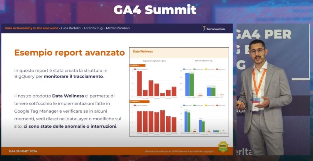 Speech Data Actionability in the real world come utilizzare con profitto Looker Studio - Lorenzo Pugi Luca Bartolini